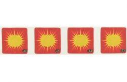 Deadpool Pro Stand-Up Target Decals
